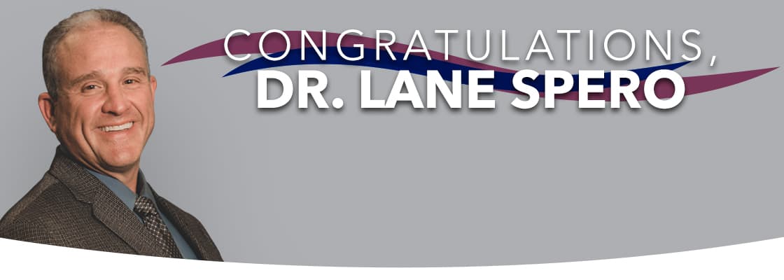 congratulations dr. spero